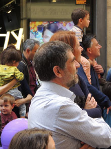 Festes de Primavera de Girona 2016. Penjada del Tarlà. El pregó