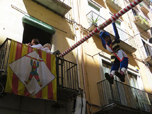 Festes de Primavera de Girona 2016. Penjada del Tarlà. El pregó