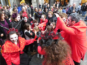 Festival de Llucifers i Satanassos. Celebraci&oacute; de 35 anys de Pastorets a Girona