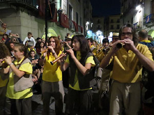 Fires 2015. Ball de la Cercavila del Preg&oacute; a la pla&ccedil;a del Vi