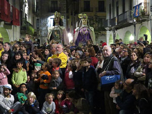 Fires 2015. Ball de la Cercavila del Preg&oacute; a la pla&ccedil;a del Vi