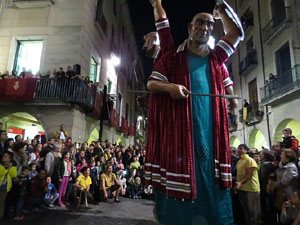 Fires 2015. Ball de la Cercavila del Preg&oacute; a la pla&ccedil;a del Vi