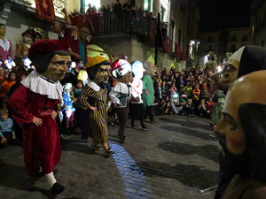 Fires 2015. Ball de la Cercavila del Preg&oacute; a la pla&ccedil;a del Vi