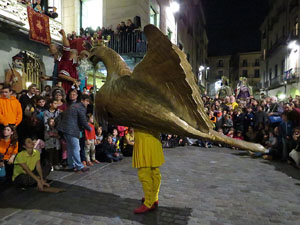 Fires 2015. Ball de la Cercavila del Preg&oacute; a la pla&ccedil;a del Vi
