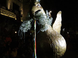 Fires 2015. Ball de la Cercavila del Preg&oacute; a la pla&ccedil;a del Vi
