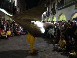 Fires 2015. Ball de la Cercavila del Preg&oacute; a la pla&ccedil;a del Vi