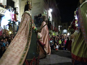 Fires 2015. Ball de la Cercavila del Preg&oacute; a la pla&ccedil;a del Vi