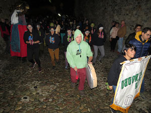 Fires 2015. Bateria de Girona. Cercavila de percusionistes