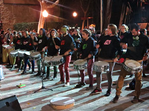 Fires 2015. Bateria de Girona. Cercavila de percusionistes