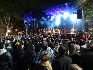 Fires 2015. Bateria de Girona. Cercavila de percusionistes