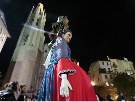 Fires 2015. Bateria de Girona. Cercavila de percusionistes