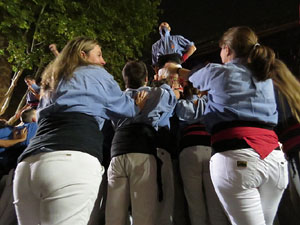 Fires 2015. Els castells de vigília, amb els Marrecs de Salt i Castellers de l'Alt Maresme