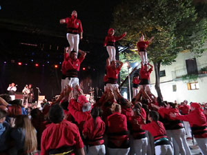 Fires 2015. Els castells de vigília, amb els Marrecs de Salt i Castellers de l'Alt Maresme