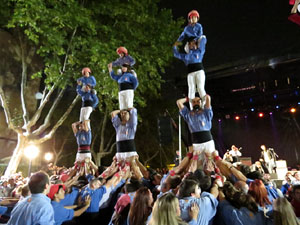 Fires 2015. Els castells de vigília, amb els Marrecs de Salt i Castellers de l'Alt Maresme