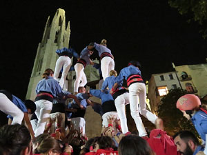 Fires 2015. Els castells de vigília, amb els Marrecs de Salt i Castellers de l'Alt Maresme