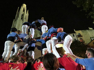 Fires 2015. Els castells de vigília, amb els Marrecs de Salt i Castellers de l'Alt Maresme