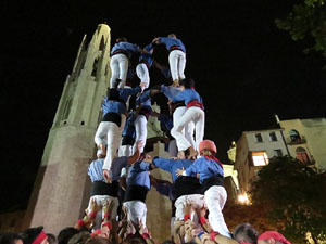 Fires 2015. Els castells de vigília, amb els Marrecs de Salt i Castellers de l'Alt Maresme