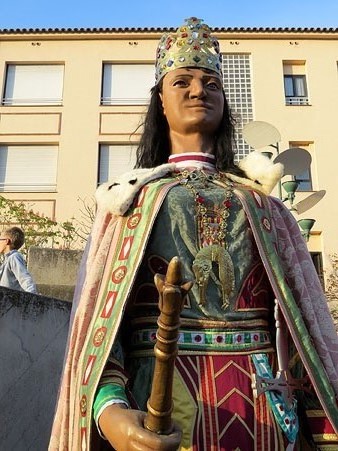 El gegant F&egrave;lix, de Fal&middot;lera Gironina