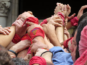 Fires 2015. Diada Castellera de Sant Narc&iacute;s amb Marrecs de Salt, Minyons de Terrassa i Capgrossos de Matar&oacute;