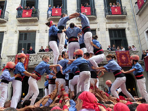 Fires 2015. Diada Castellera de Sant Narc&iacute;s amb Marrecs de Salt, Minyons de Terrassa i Capgrossos de Matar&oacute;