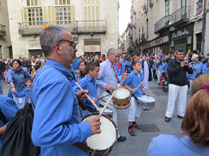 Fires 2015. Diada Castellera de Sant Narc&iacute;s amb Marrecs de Salt, Minyons de Terrassa i Capgrossos de Matar&oacute;