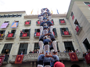 Fires 2015. Diada Castellera de Sant Narc&iacute;s amb Marrecs de Salt, Minyons de Terrassa i Capgrossos de Matar&oacute;