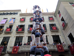 Fires 2015. Diada Castellera de Sant Narc&iacute;s amb Marrecs de Salt, Minyons de Terrassa i Capgrossos de Matar&oacute;