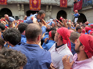 Fires 2015. Diada Castellera de Sant Narc&iacute;s amb Marrecs de Salt, Minyons de Terrassa i Capgrossos de Matar&oacute;
