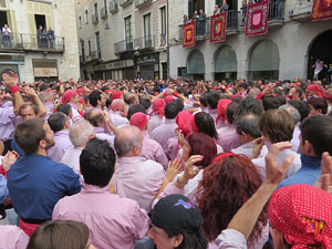 Fires 2015. Diada Castellera de Sant Narc&iacute;s amb Marrecs de Salt, Minyons de Terrassa i Capgrossos de Matar&oacute;