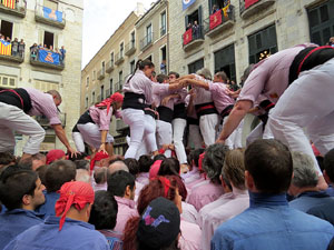 Fires 2015. Diada Castellera de Sant Narc&iacute;s amb Marrecs de Salt, Minyons de Terrassa i Capgrossos de Matar&oacute;