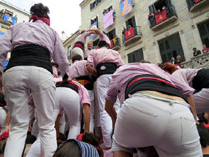 Fires 2015. Diada Castellera de Sant Narc&iacute;s amb Marrecs de Salt, Minyons de Terrassa i Capgrossos de Matar&oacute;