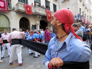 Fires 2015. Diada Castellera de Sant Narc&iacute;s amb Marrecs de Salt, Minyons de Terrassa i Capgrossos de Matar&oacute;
