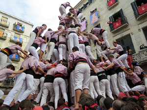 Fires 2015. Diada Castellera de Sant Narc&iacute;s amb Marrecs de Salt, Minyons de Terrassa i Capgrossos de Matar&oacute;