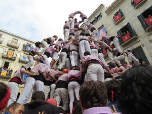 Fires 2015. Diada Castellera de Sant Narc&iacute;s amb Marrecs de Salt, Minyons de Terrassa i Capgrossos de Matar&oacute;