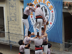Fires 2015. Diada Castellera de Sant Narc&iacute;s amb Marrecs de Salt, Minyons de Terrassa i Capgrossos de Matar&oacute;