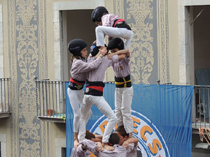Fires 2015. Diada Castellera de Sant Narc&iacute;s amb Marrecs de Salt, Minyons de Terrassa i Capgrossos de Matar&oacute;