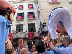 Fires 2015. Diada Castellera de Sant Narc&iacute;s amb Marrecs de Salt, Minyons de Terrassa i Capgrossos de Matar&oacute;