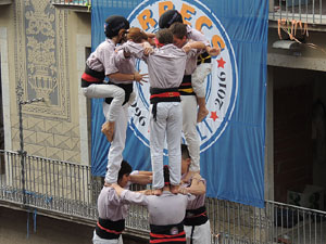 Fires 2015. Diada Castellera de Sant Narc&iacute;s amb Marrecs de Salt, Minyons de Terrassa i Capgrossos de Matar&oacute;