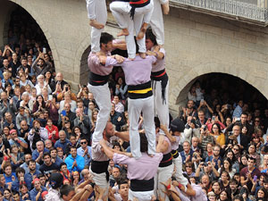 Fires 2015. Diada Castellera de Sant Narc&iacute;s amb Marrecs de Salt, Minyons de Terrassa i Capgrossos de Matar&oacute;