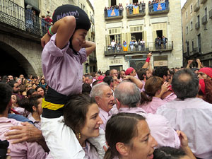 Fires 2015. Diada Castellera de Sant Narc&iacute;s amb Marrecs de Salt, Minyons de Terrassa i Capgrossos de Matar&oacute;