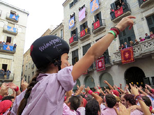 Fires 2015. Diada Castellera de Sant Narc&iacute;s amb Marrecs de Salt, Minyons de Terrassa i Capgrossos de Matar&oacute;