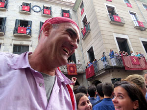 Fires 2015. Diada Castellera de Sant Narc&iacute;s amb Marrecs de Salt, Minyons de Terrassa i Capgrossos de Matar&oacute;