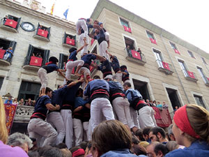 Fires 2015. Diada Castellera de Sant Narc&iacute;s amb Marrecs de Salt, Minyons de Terrassa i Capgrossos de Matar&oacute;