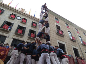Fires 2015. Diada Castellera de Sant Narc&iacute;s amb Marrecs de Salt, Minyons de Terrassa i Capgrossos de Matar&oacute;