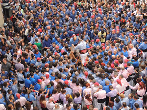 Fires 2015. Diada Castellera de Sant Narc&iacute;s amb Marrecs de Salt, Minyons de Terrassa i Capgrossos de Matar&oacute;