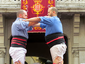 Fires 2015. Diada Castellera de Sant Narc&iacute;s amb Marrecs de Salt, Minyons de Terrassa i Capgrossos de Matar&oacute;