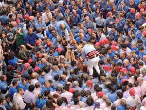 Fires 2015. Diada Castellera de Sant Narc&iacute;s amb Marrecs de Salt, Minyons de Terrassa i Capgrossos de Matar&oacute;