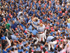 Fires 2015. Diada Castellera de Sant Narc&iacute;s amb Marrecs de Salt, Minyons de Terrassa i Capgrossos de Matar&oacute;