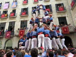 Fires 2015. Diada Castellera de Sant Narc&iacute;s amb Marrecs de Salt, Minyons de Terrassa i Capgrossos de Matar&oacute;