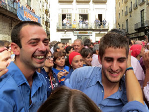 Fires 2015. Diada Castellera de Sant Narc&iacute;s amb Marrecs de Salt, Minyons de Terrassa i Capgrossos de Matar&oacute;